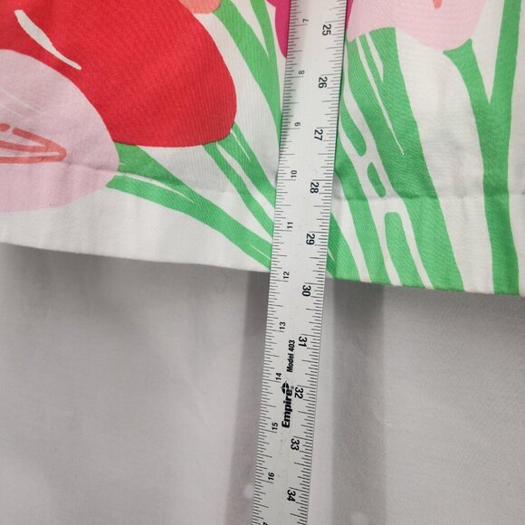 Lilly Pulitzer Blossom Lavish Lilly's Place Women’s Strapless Flare Dress Sz 8 - Picture 7 of 9